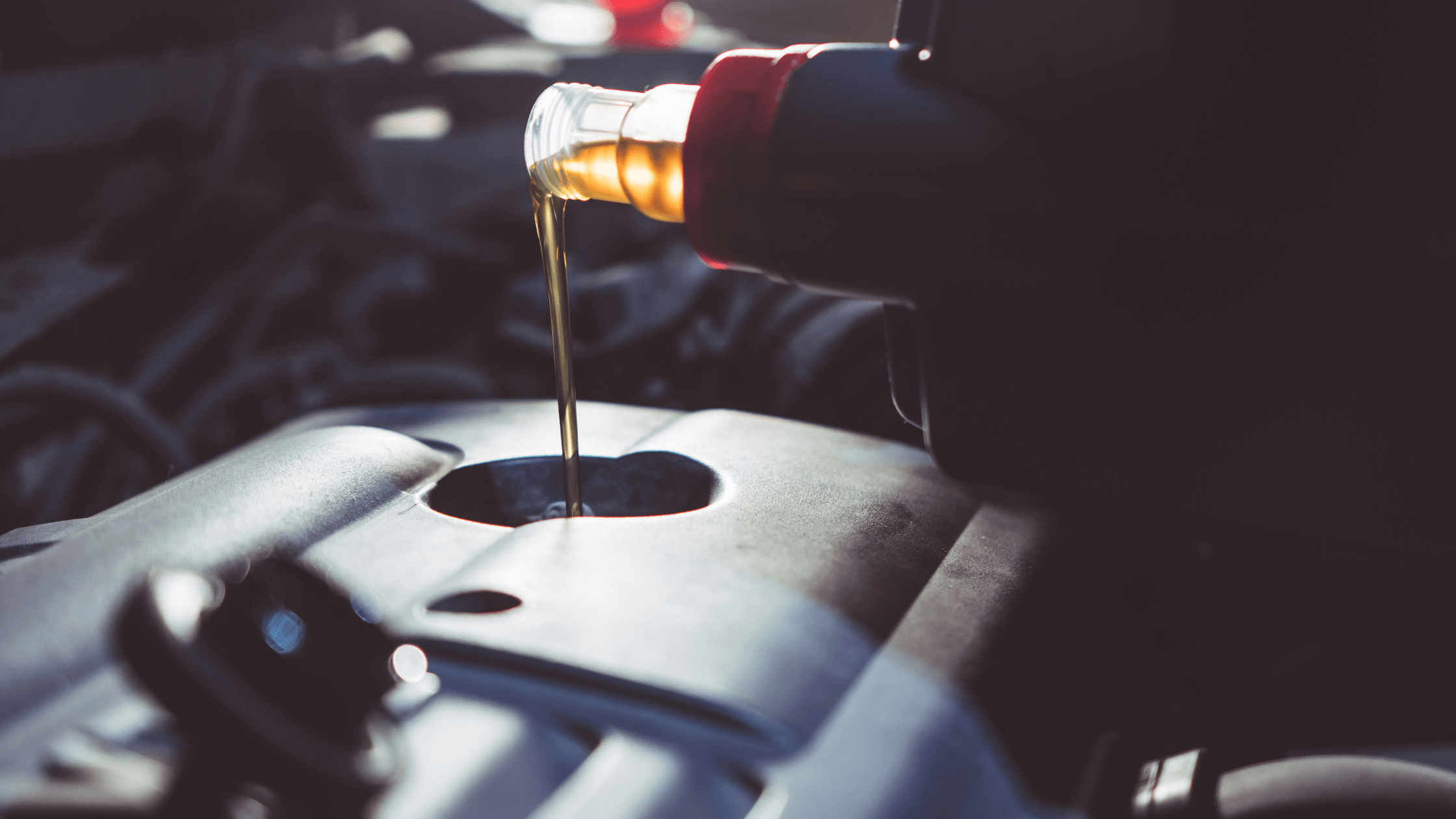 an image of oil in an engine as a metaphor for burnout