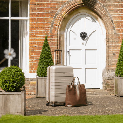 some suitcases outside of khiron clinics the specialist trauma treatment centre
